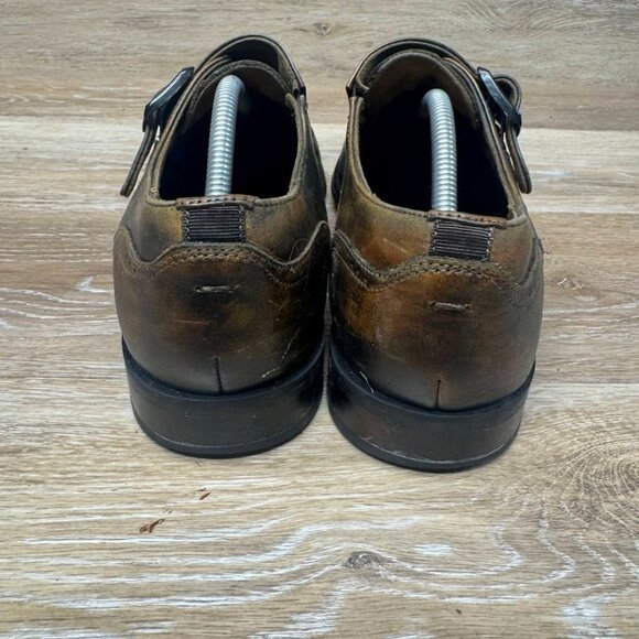 Florsheim Sorrento Brown Monk Strap Dress Shoe Men's Size 10.5 - Picture 3 of 7